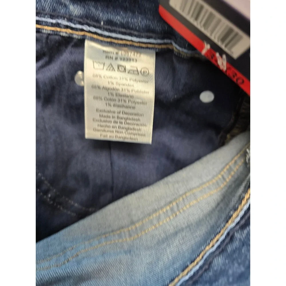 Scott Barber 5 Pocket Jeans Mens 34x30‎ Blue Straight Fit Stretch Denim *Read